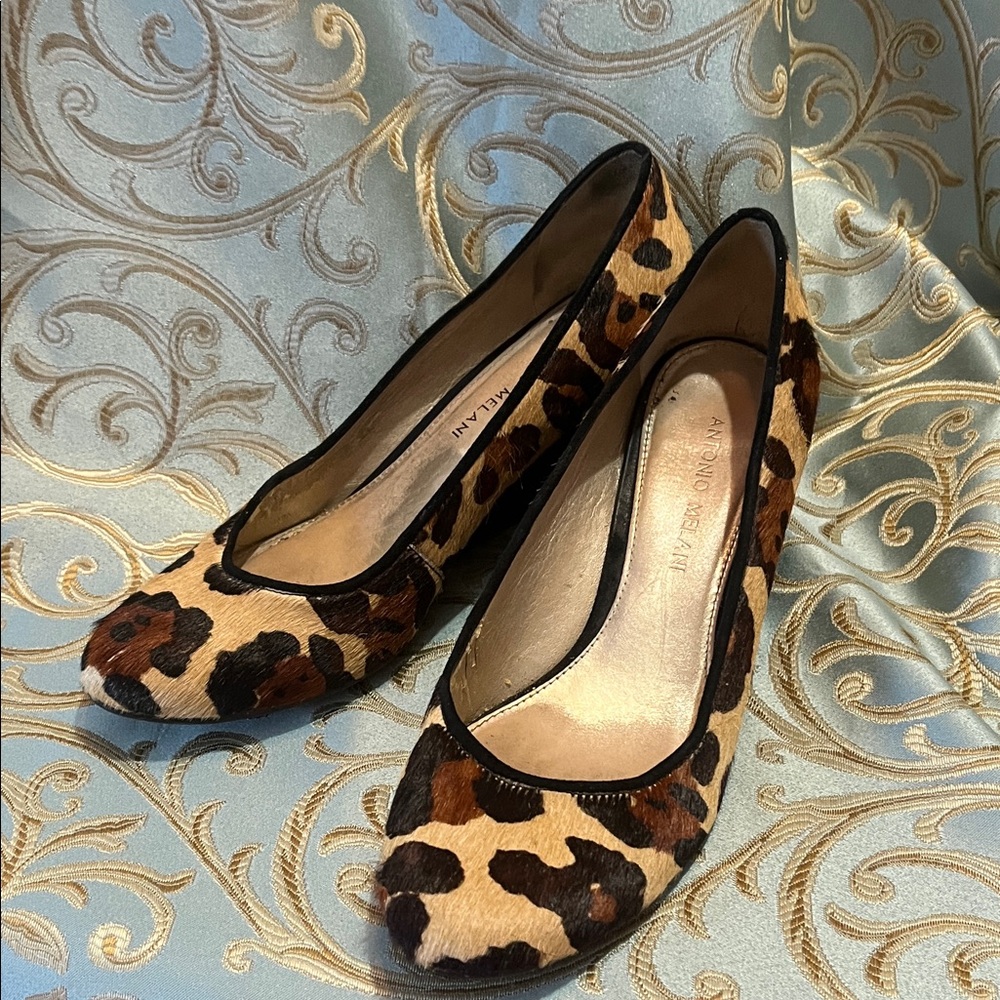 Stylish Leopard Print Women's Shoes Antonio Melani